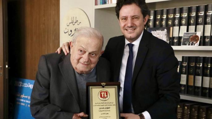 رحيل أنطوان غندور أحد رواد الدراما التلفزيونية في لبنان