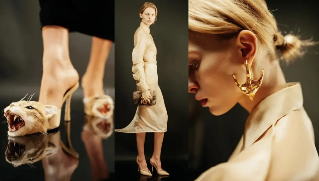 عرض سكياباريلي The Sphynx لخريف وشتاء 2026/2027... أسطورة أبو الهول على منصة باريس