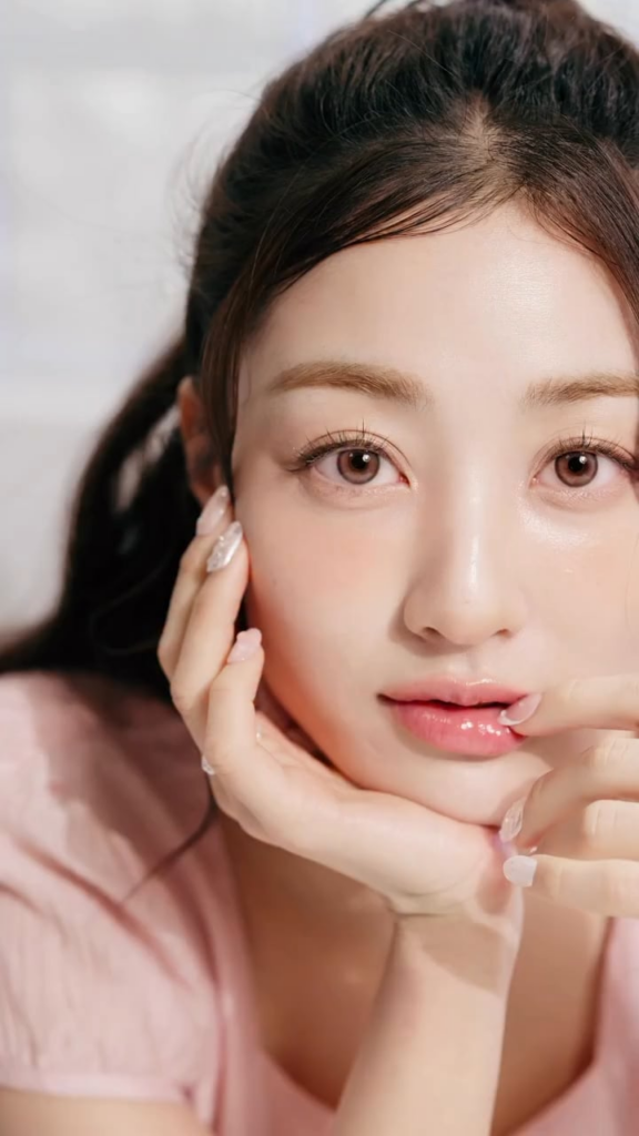 260307 تحديث Milktouch_official على الانستقرام - ادخل إلى مزاج الربيع المنعش، المشرق والمفعم بالشمبانيا تمامًا مثل جيهيو. ｡ﾟ+..｡ 🌼 استمتعي بلمعان شفاف كالصودا مع ملمع الشفاه Dew Stain Sheer #SpringSodaEdition 🫧