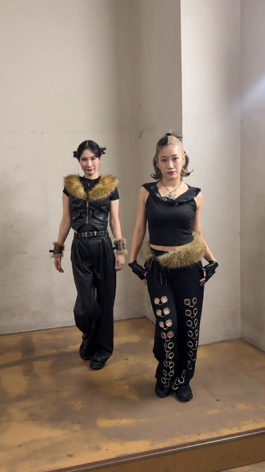 260310 تحديث بانغانا على الانستقرام - هانا ويويكو "تحركوا هكذا 🐆🖤"