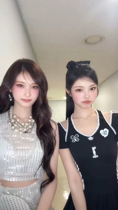 260302 تحديث TikTok الرسمي لـ IVE مع Leeseo - لا ترفع عينيك عن تلك النظرة 🧊⚡ (إصدار سريع) مع Hearts2Hearts Ian (تحدي Super ICY)