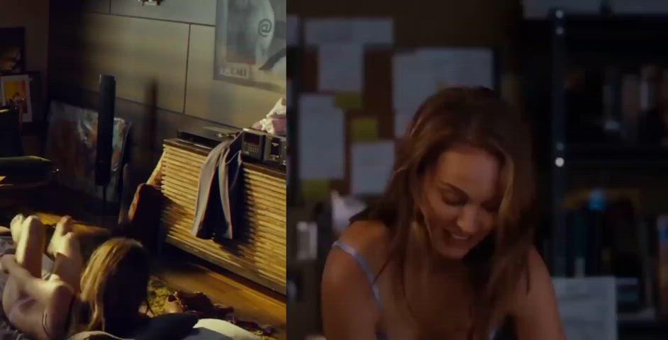 Mila Kunis and  Natalie Portman Underwear