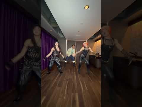 هانا ماهينا & كوهارو مع كورتيس جيمس - الكل في (تحدي الرقص) (260314)