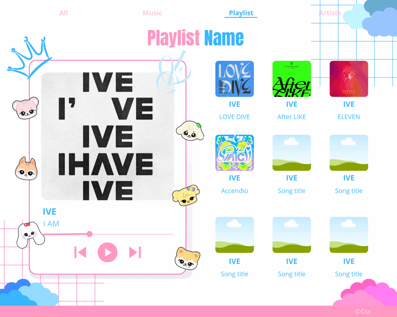 دعونا نبني قائمة تشغيل IVE (تم اختيارها بواسطة r/IVE) (الأغنية رقم 6)