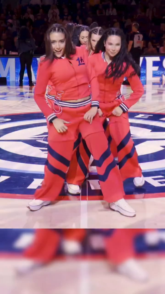 260327 تحديث الانستقرام الرسمي لـ Clippers Spirit مع IVE (2) - ردة فعل IVE على روتين BANG BANG الخاص بنا 💥🫶