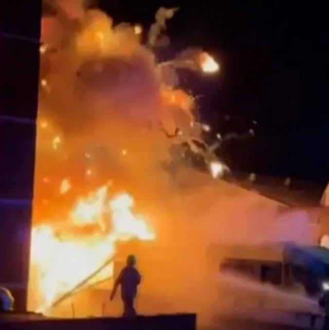 من حادة إضرام النار في لندن