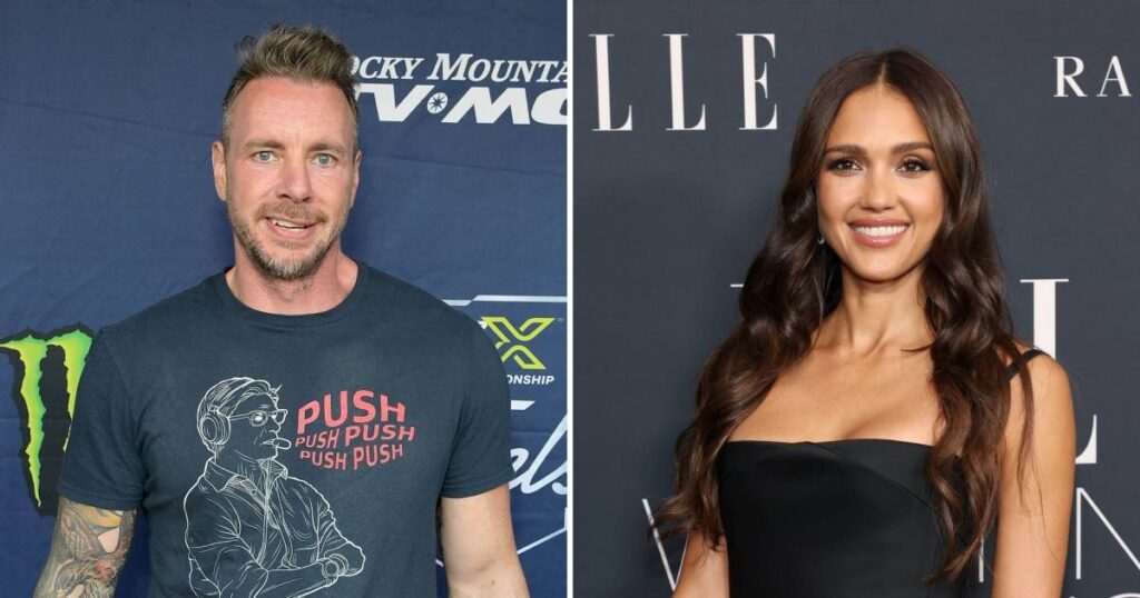 يتأمل “داكس شيبرد” قصة حب قصيرة مع “جيسيكا ألبا”.