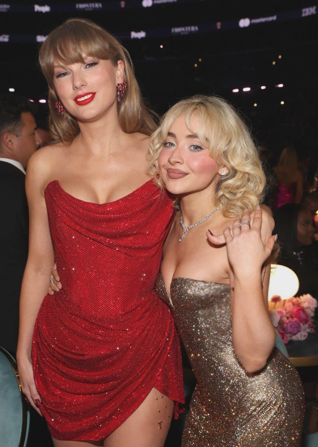 Taylor Swift and Sabrina Carpenter Taylor Swift and Sabrina Carpenter