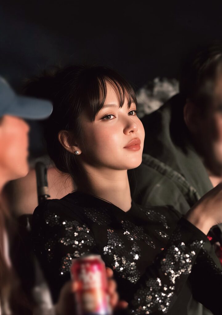 260307 ليزا تحضر أداء Bad Bunny خلال العرض المباشر لـ Billions Club في Spotify في Tipstar Dome Chiba في طوكيو