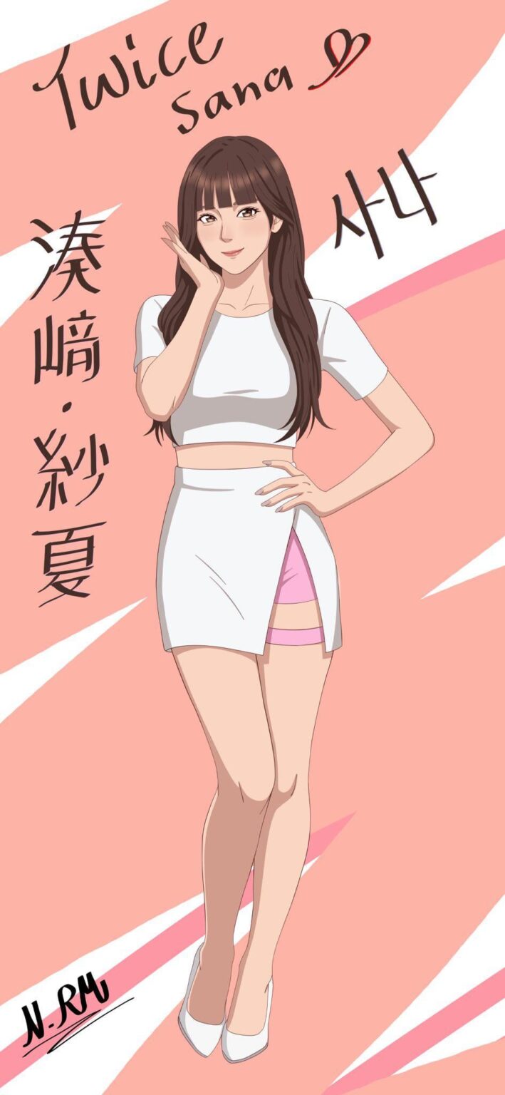 انمي سانا من تصميمي!!