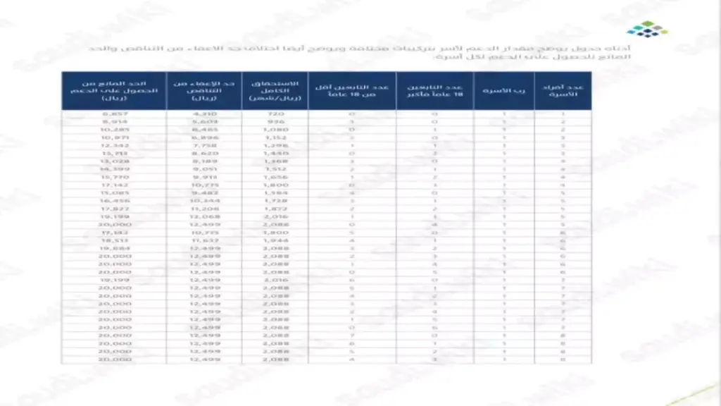 هل أسرتك من النوع الذي يُتوج بدعم حكومي؟.. البرنامج الحكومي يكشف: 10 أفراد هم معيار قوة التماسك الأسري السعودي