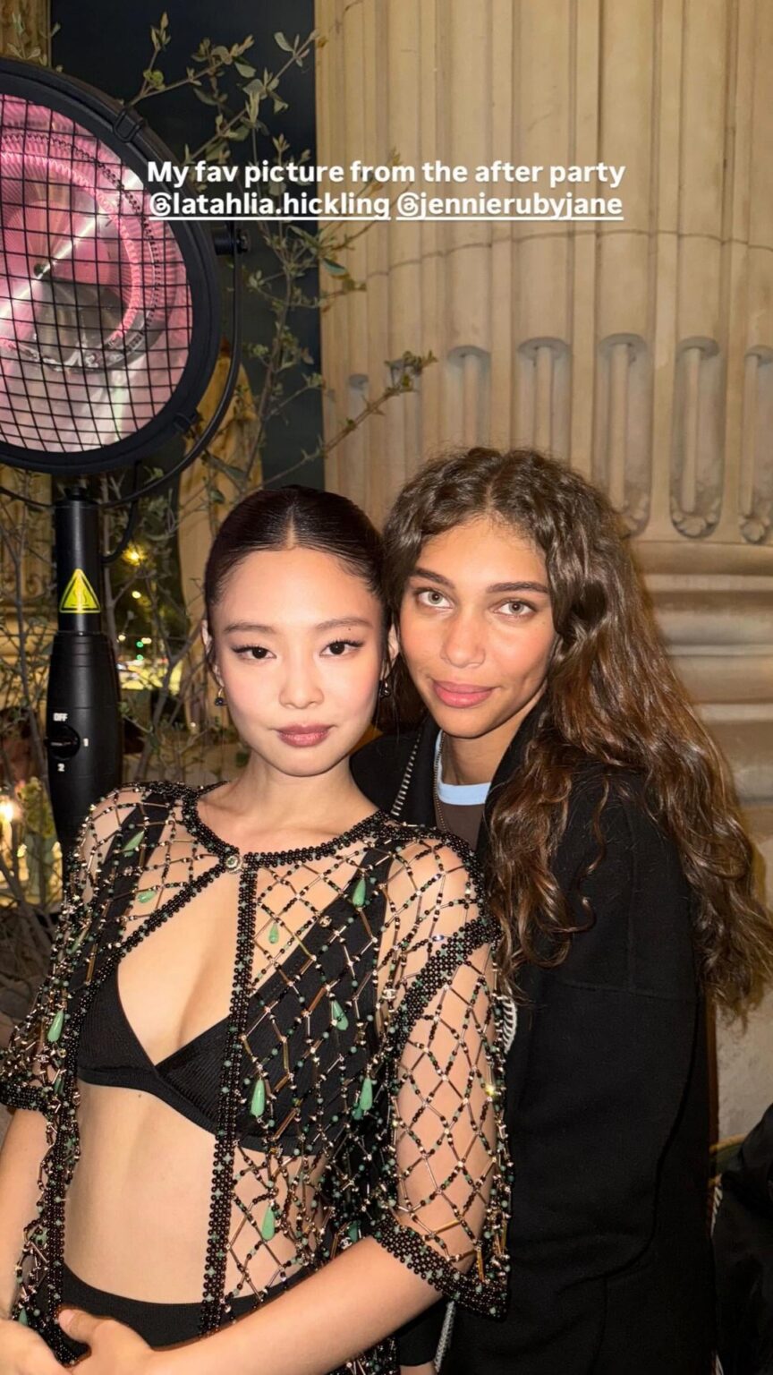 260313 تحديث قصة bhavithamandava على IG مع جيني