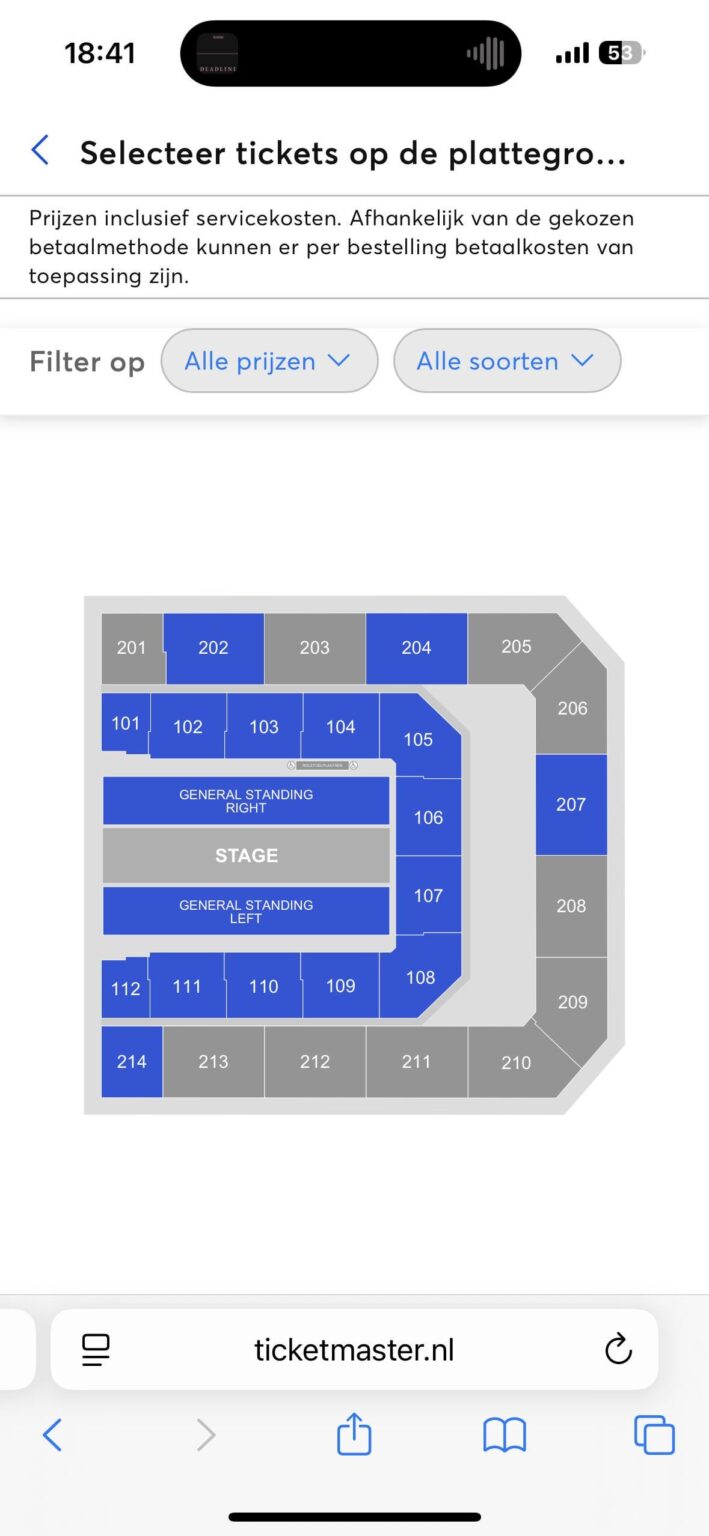 أفضل مكان لحفل Twice Amsterdam