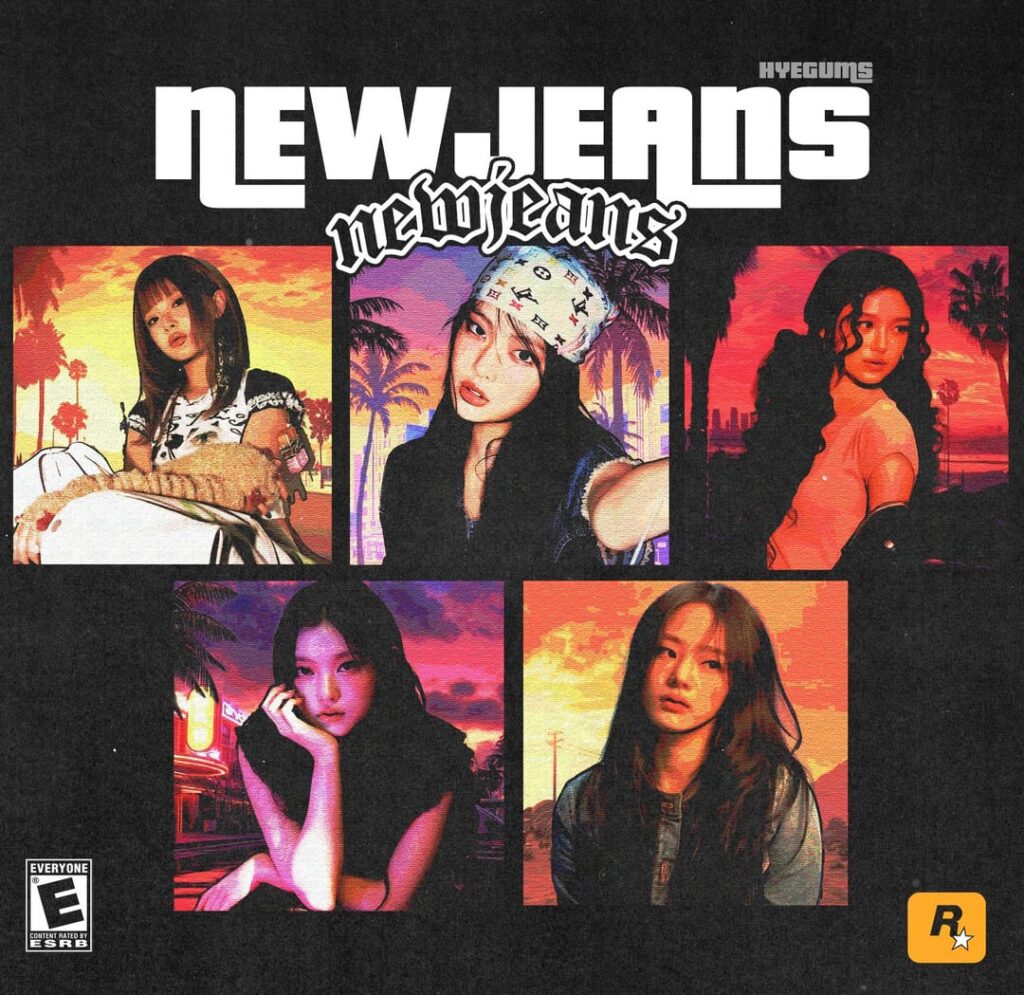 بعض خلفيات NewJeans!