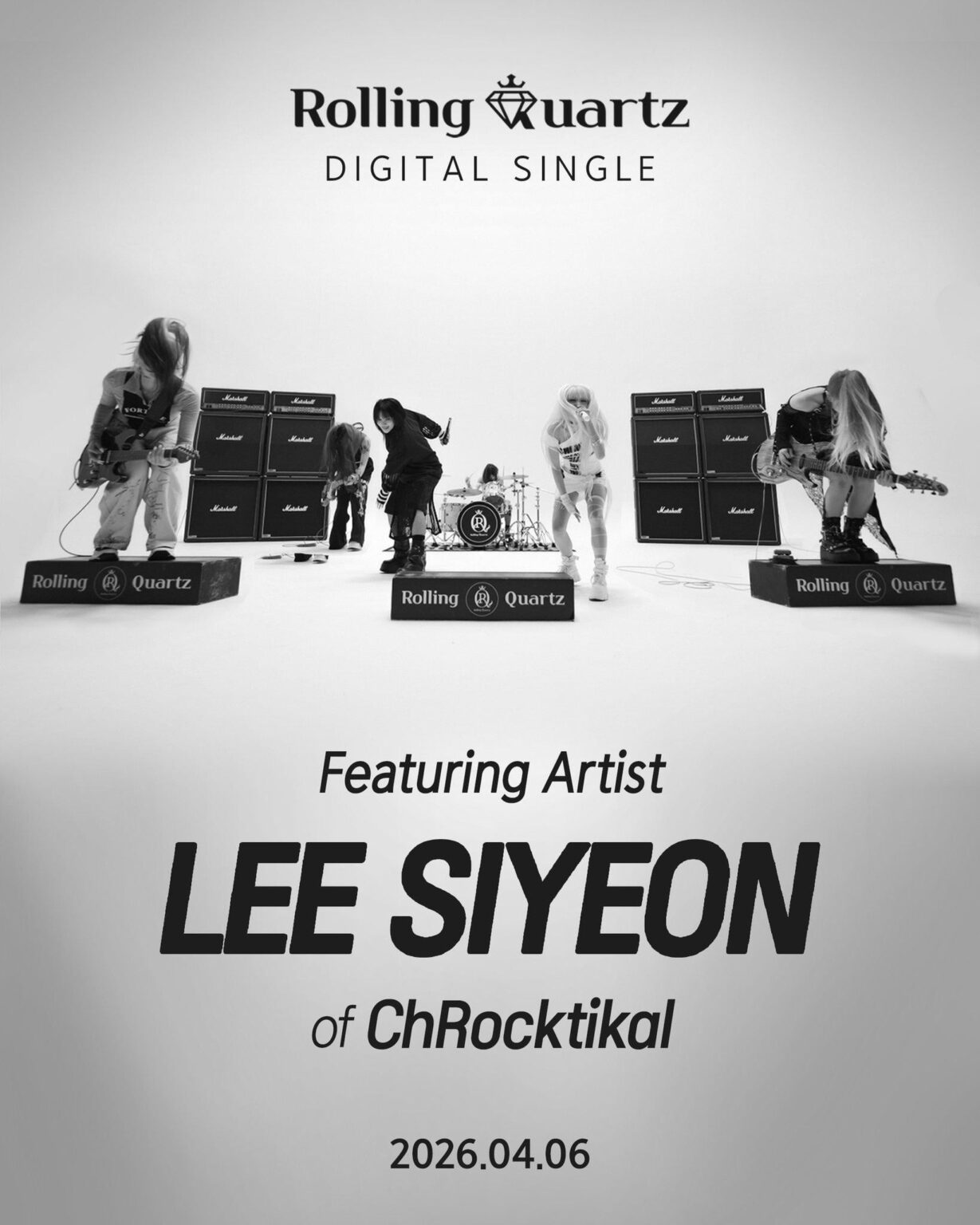 Rolling Quartz - أغنية رقمية جديدة (تتضمن إعلان الفنان - ChRocktikal Lee Siyeon)