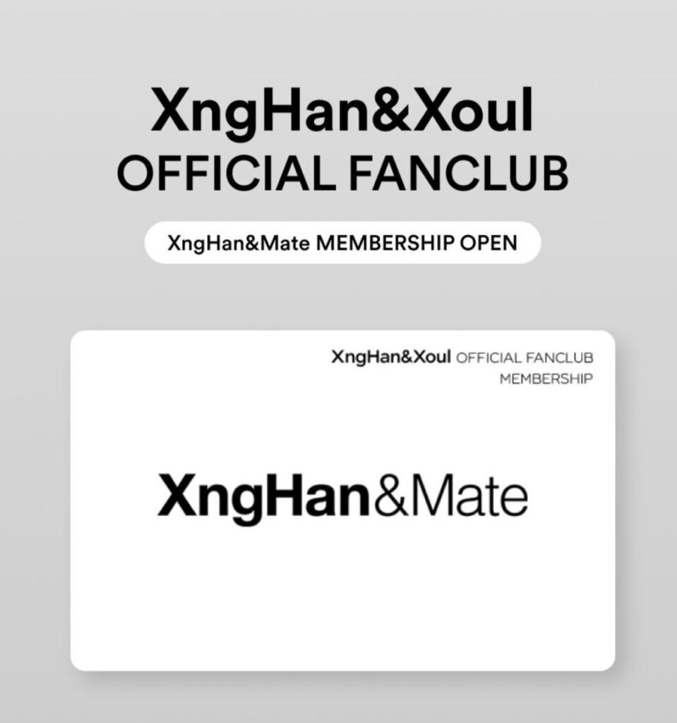 الاسم الرسمي لعشاق Xnghan هو Xnghan&Mate