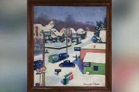 الفنان التشكيلي الأميركي «ألكسندر كلايتون»