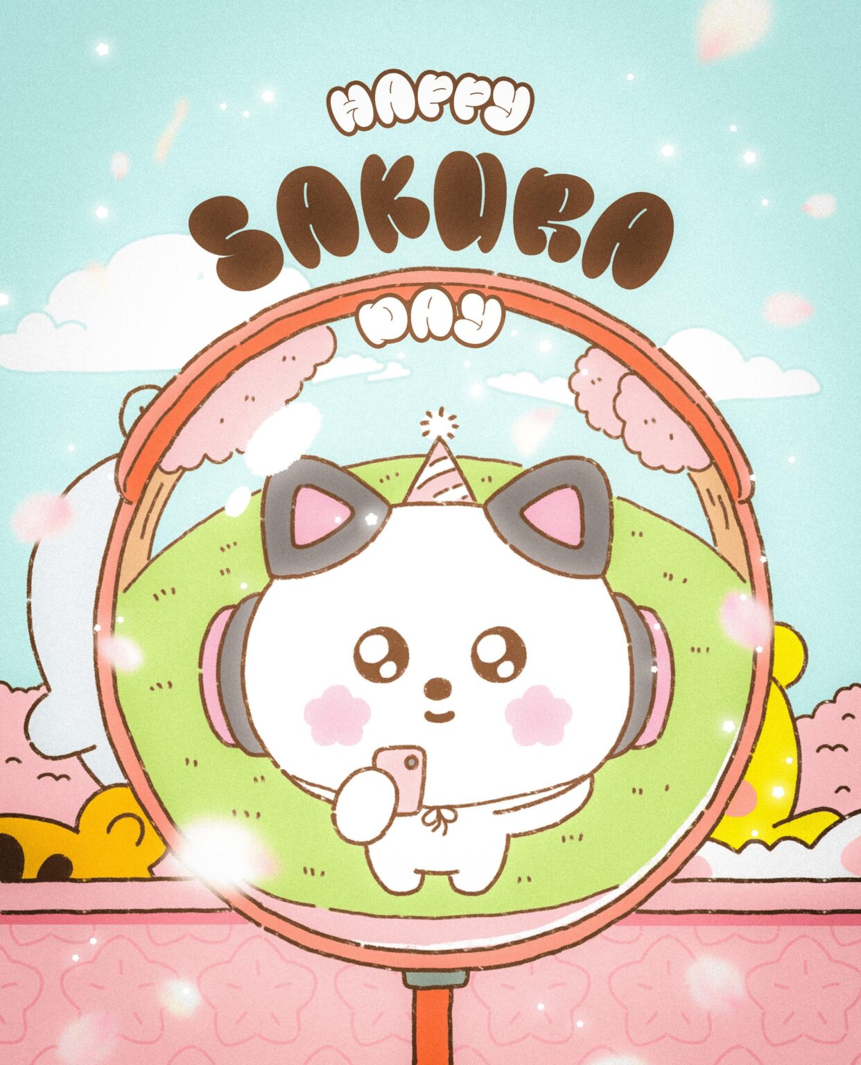 260319 تحديث الويفيرس LE SSERAFIM (3) - يوم ساكورا سعيد 🌸