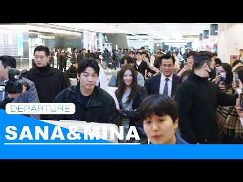 260315 تحديث يوتيوب ستوديو PARN - وصول سانا ومينا إلى سيول بعد الانتهاء من جدول أعمالهما في طوكيو، اليابان