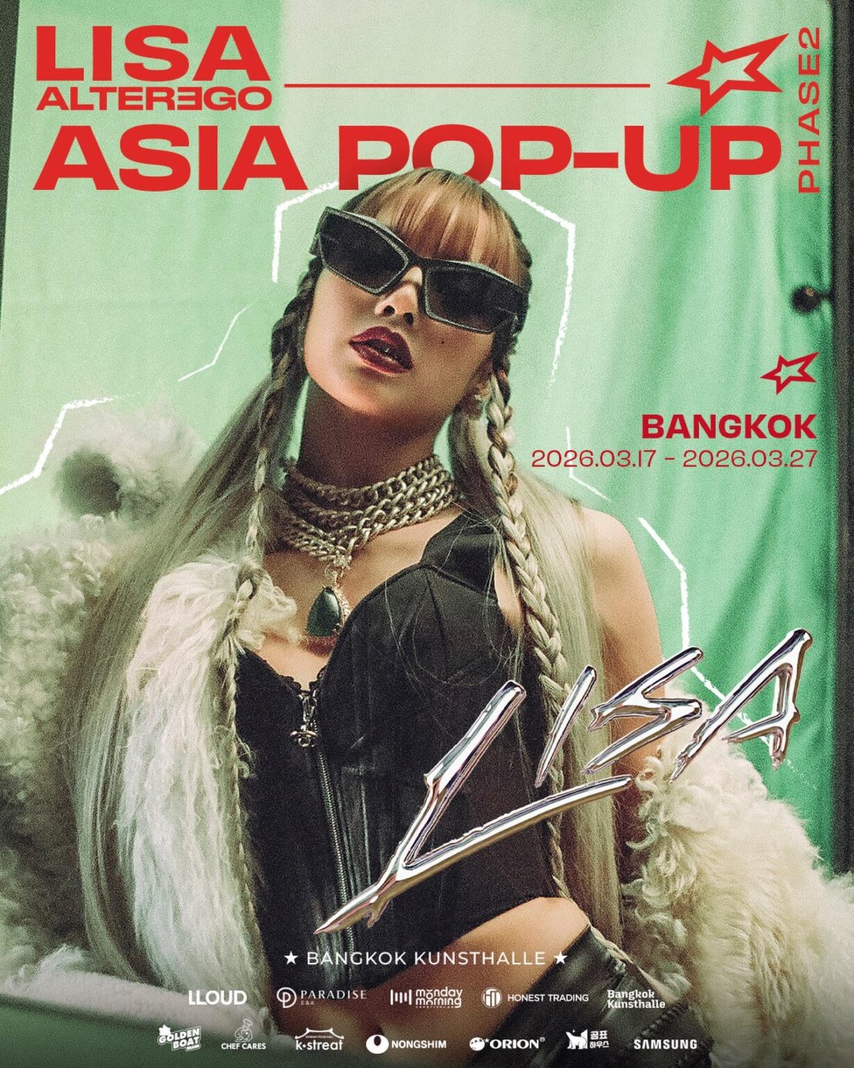 260309 ليزا ALTER EGO ASIA POP-UP PHASE2 في بانكوك | 17 مارس - 27 مارس