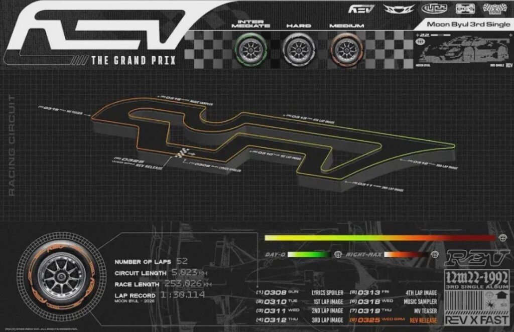 MAMAMOO Moonbyul - الأغنية المنفردة الثالثة: REV (SCHEDULER)