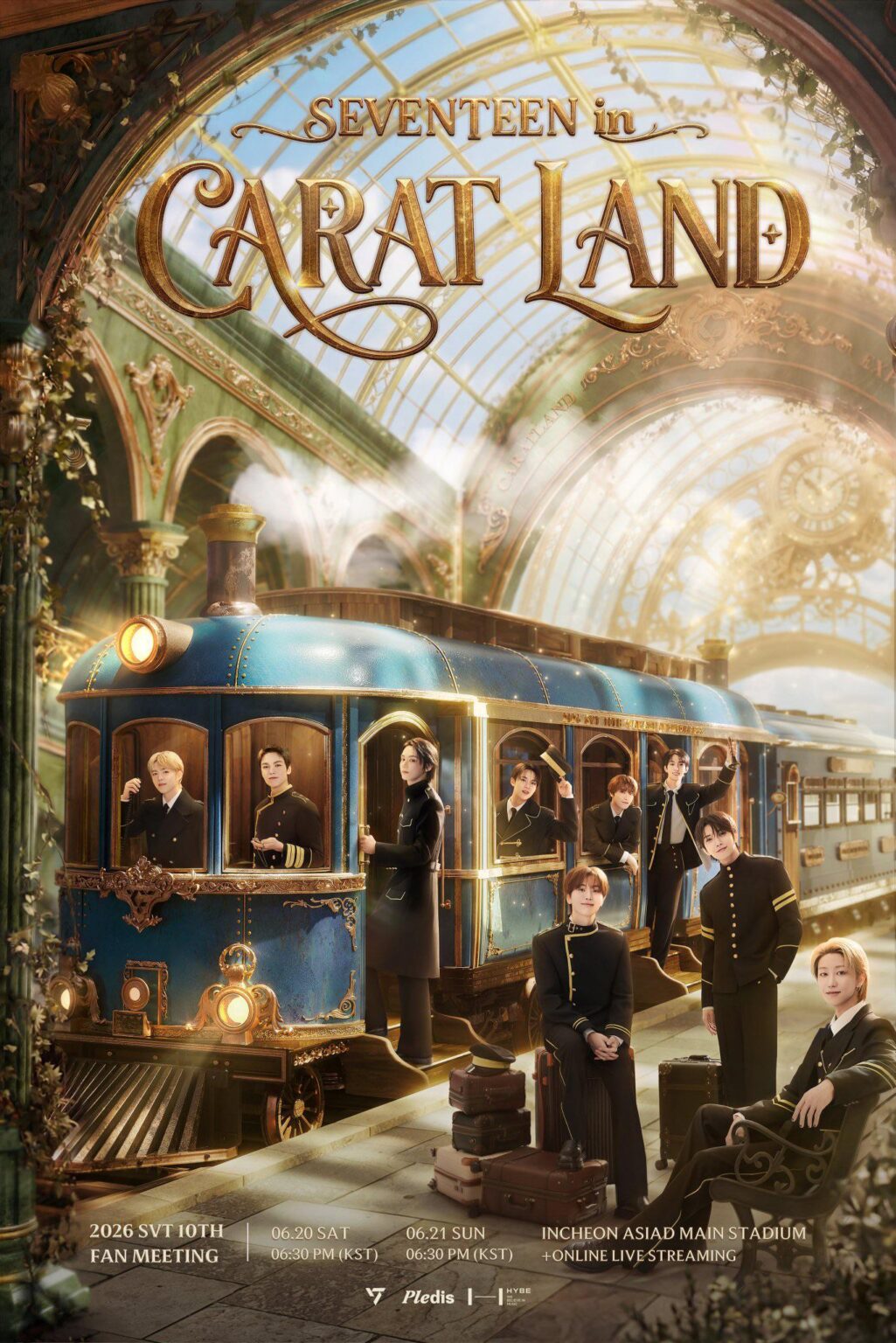 SEVENTEEN - لقاء المعجبين العاشر "SEVENTEEN in CARAT LAND" (ملصق تشويقي)