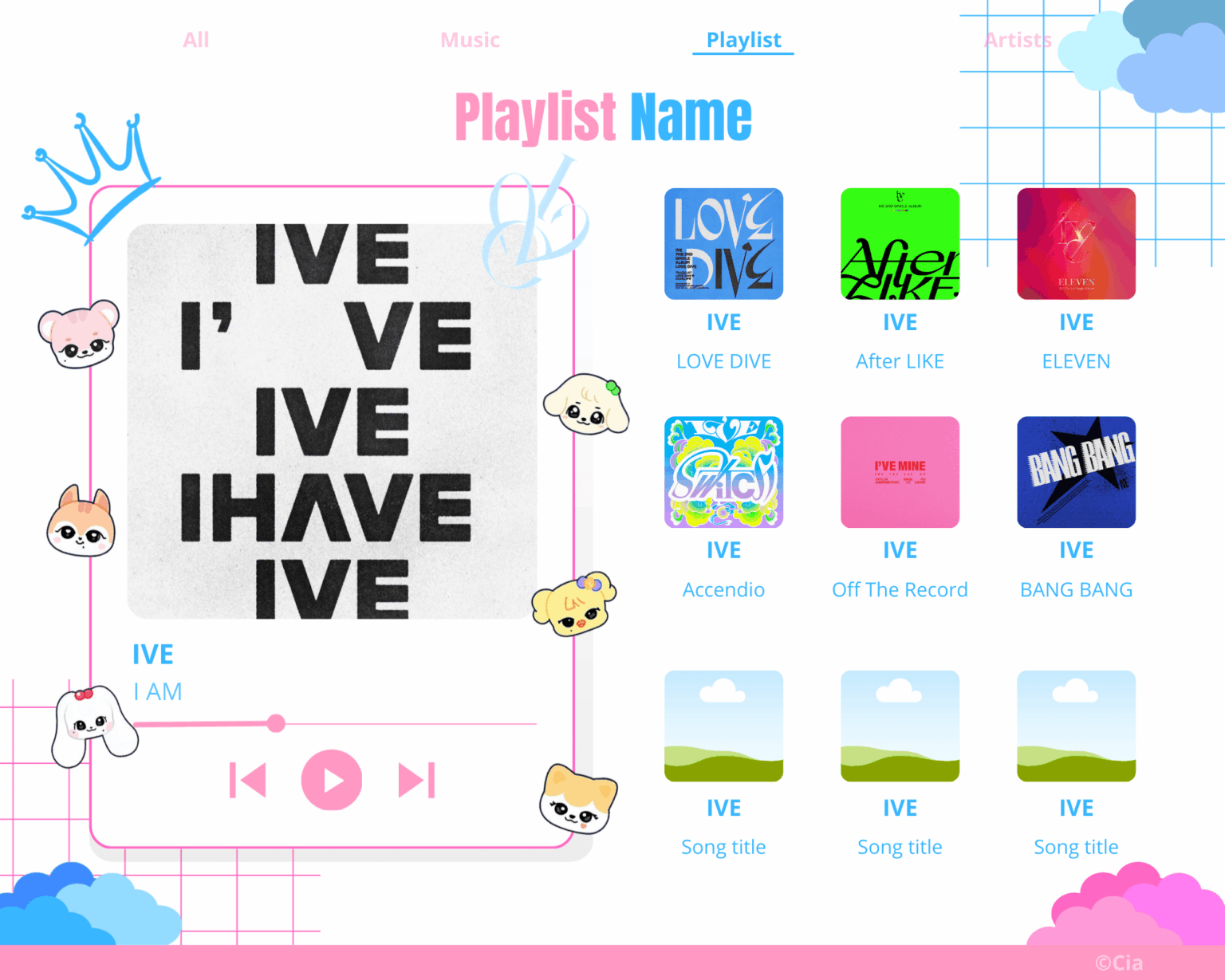 دعونا نبني قائمة تشغيل IVE (تم اختيارها بواسطة r/IVE) (الأغنية رقم 8)