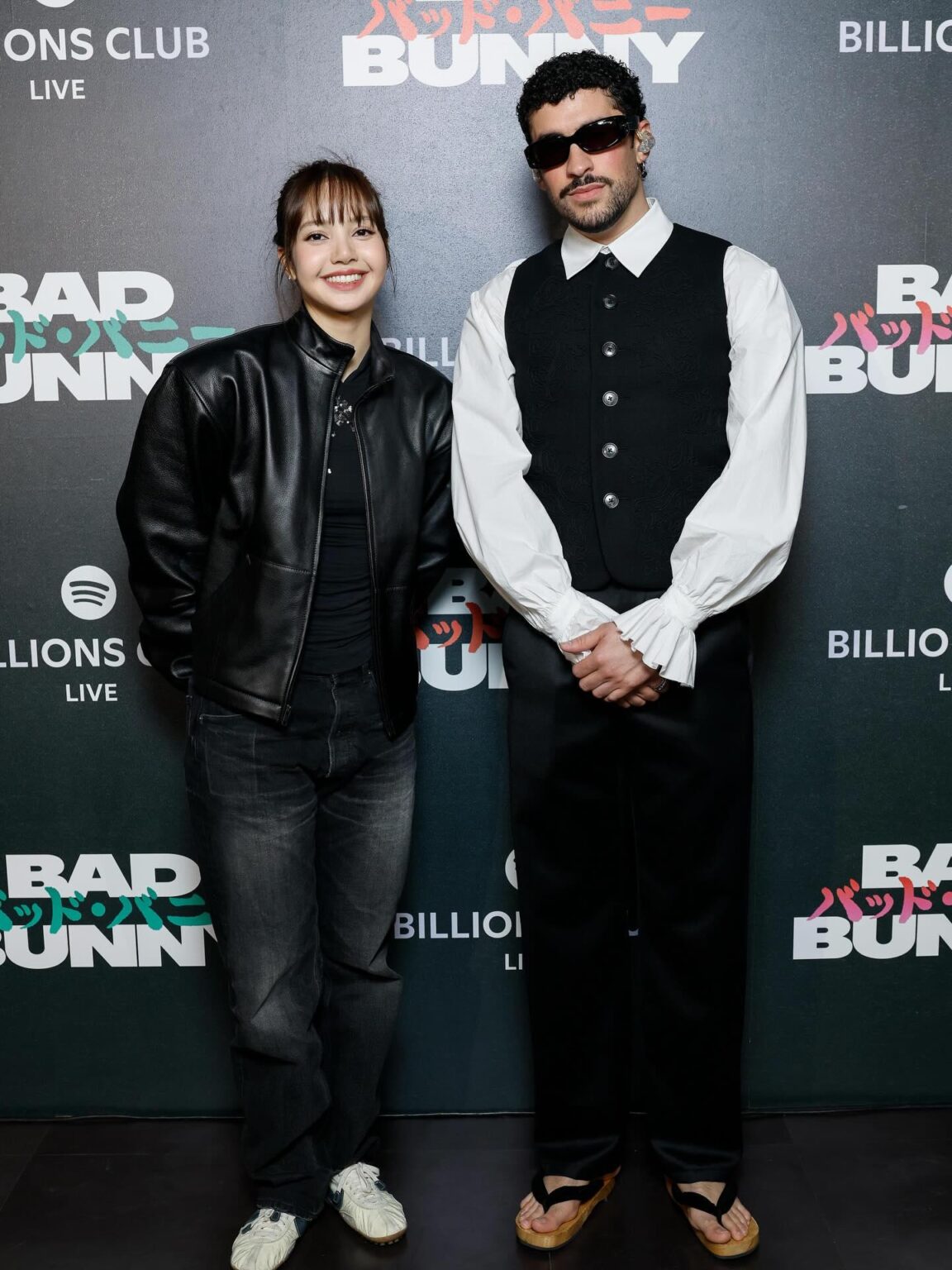 260308 ليزا مع Bad Bunny @ Spotify تقدم بثًا مباشرًا لـ Billions Club مع Bad Bunny في طوكيو