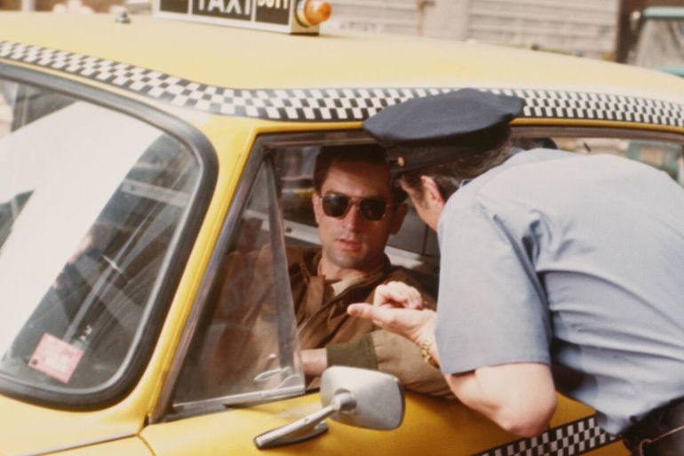 _مشهد من فيلم سائق التاكسي