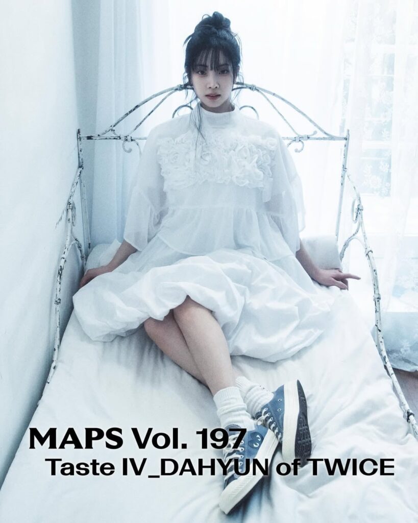 260306 تحديث Mapsworld_media في Instagram - إصدار خرائط كوريا واليابان لربيع 2026 مع داهيون من توايس (@twicetagram) × تاو (@commedesgarcons)