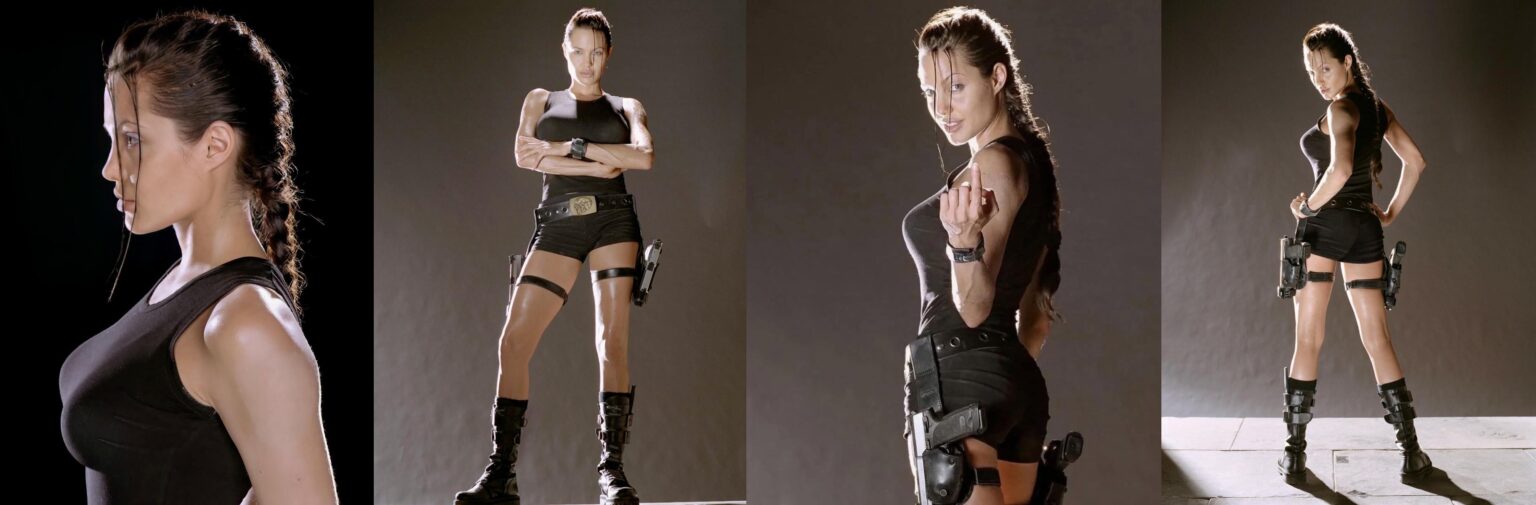 Angelina Jolie as Lara Croft in Tomb Raider (2001)
