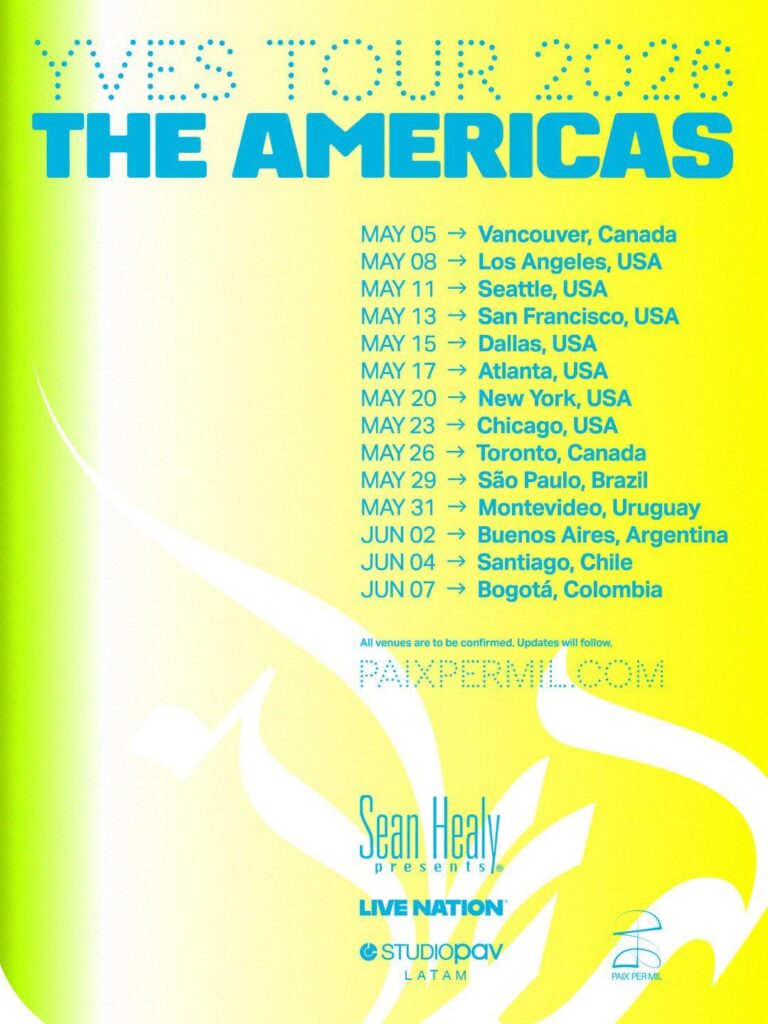 إيف - جولة الأمريكتين 2026 (التواريخ + المدن)