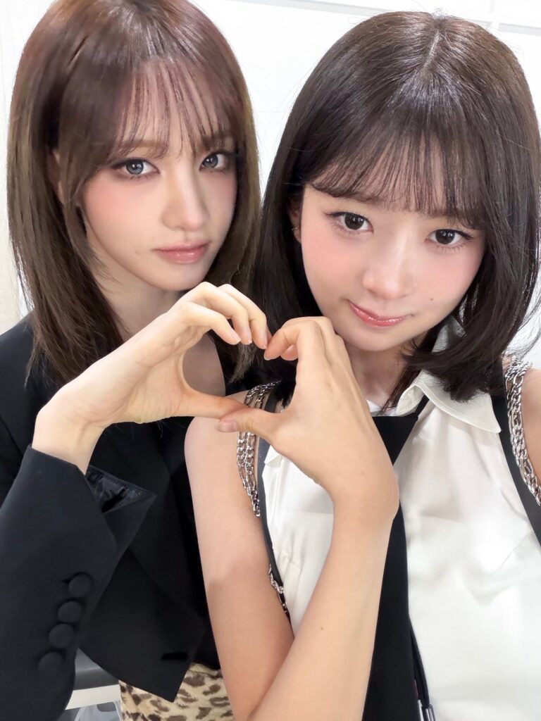 260306 تحديث تويتر IVE مع Rei مع Liz