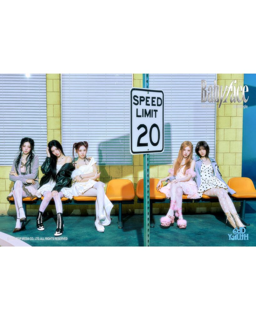 ODD YOUTH - الأغنية المنفردة الثانية: Babyface (الصورة المفاهيمية الثانية - المجموعة والوحدات)