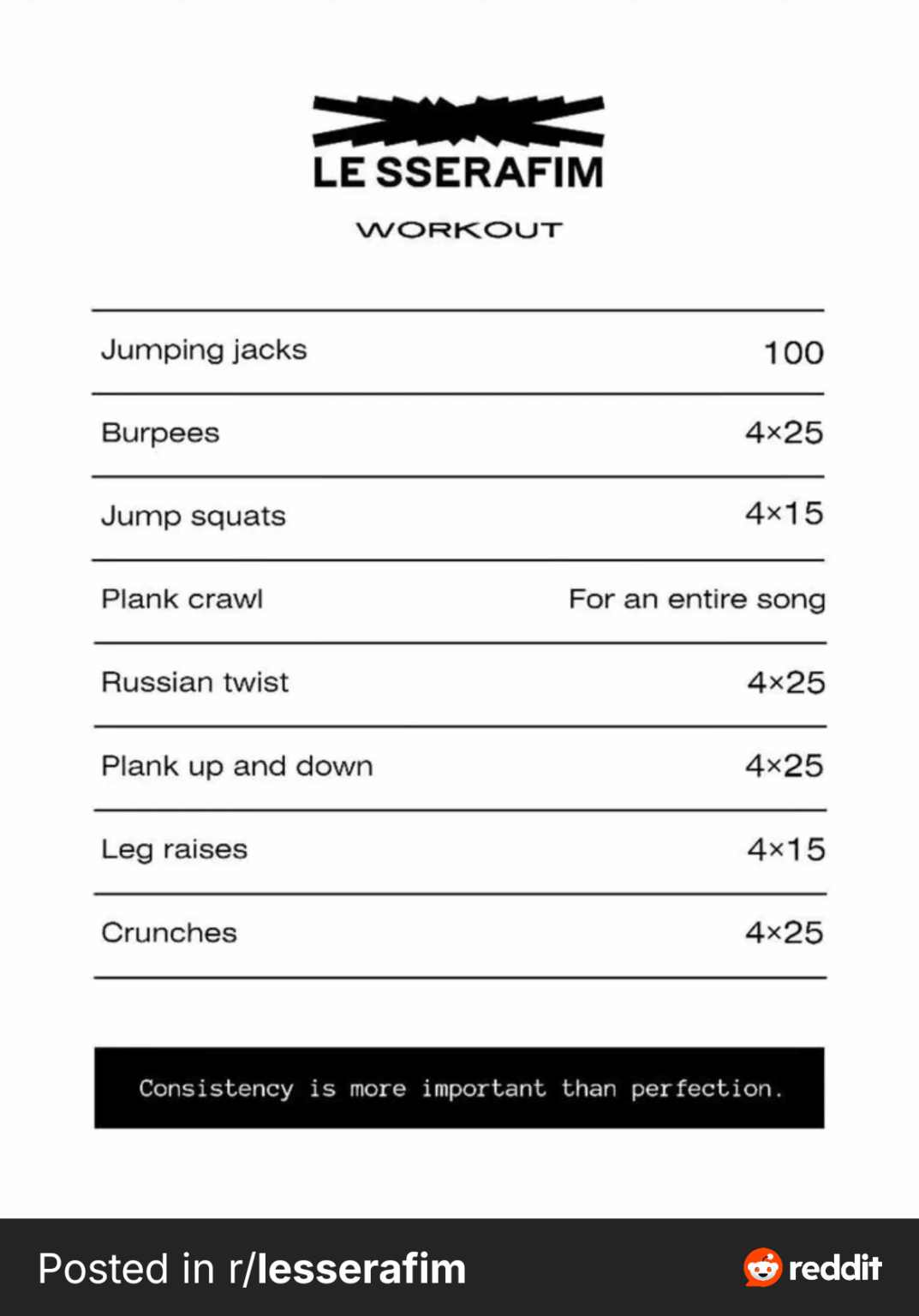 كيف تقوم فعليًا بتمرين LE SSERAFIM؟