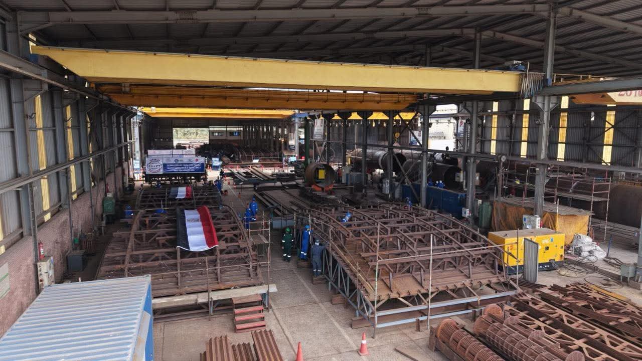 نقل أول أجزاء وعاء الاحتواء الداخلي لمفاعلات الضبعة النووية3