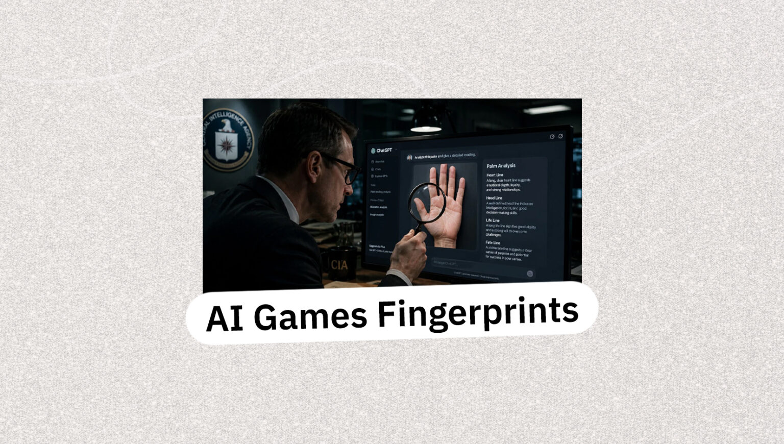 هل يمكن أن تصل بصماتك إلى جهات الاستخبارات بسبب ألعاب الذكاء الاصطناعي الترفيهية؟