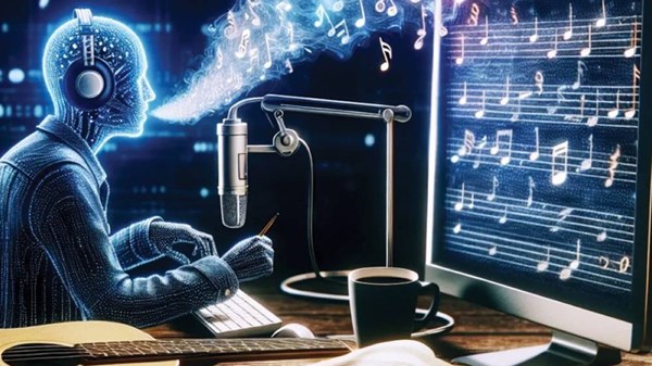 خدمة بث موسيقي: نصف الأغاني المحملة مولدة بالذكاء الاصطناعي