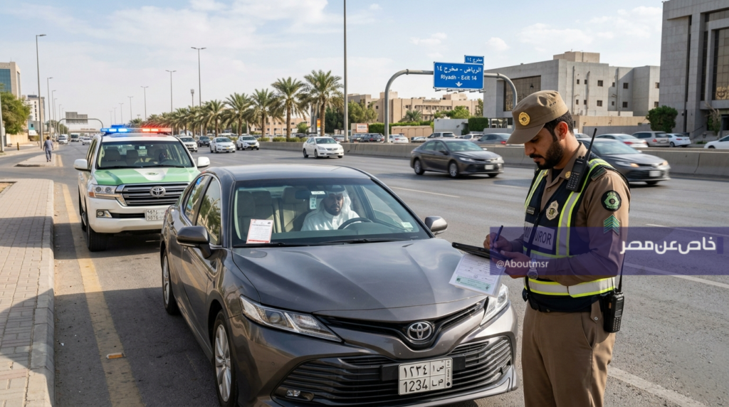 المخالفات المرورية السعودية