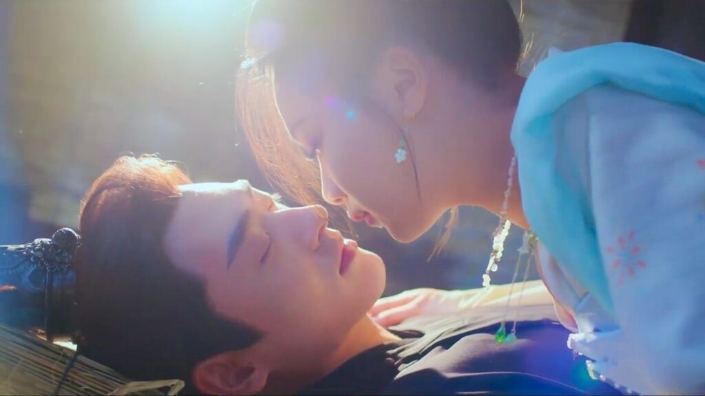 تعطيـه الدواء بقبـلة لان حياته في خطر🔥❤️ الغاز تشانغآن