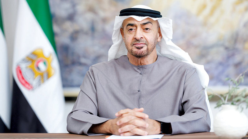 رئيس الدولة والرئيس الأميركي يبحثان هاتفياً العدوان الإيراني الإرهابي على الإمارات والمنطقة