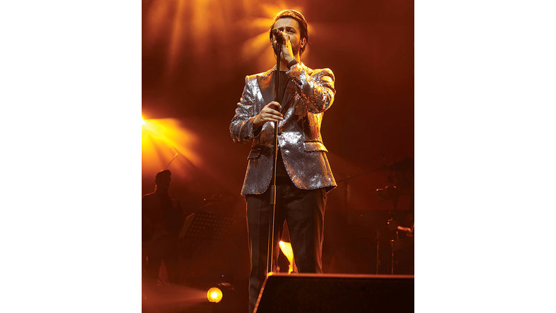 عاطف أسلم ضيف «الاتحاد أرينا» خلال موسم الصيف