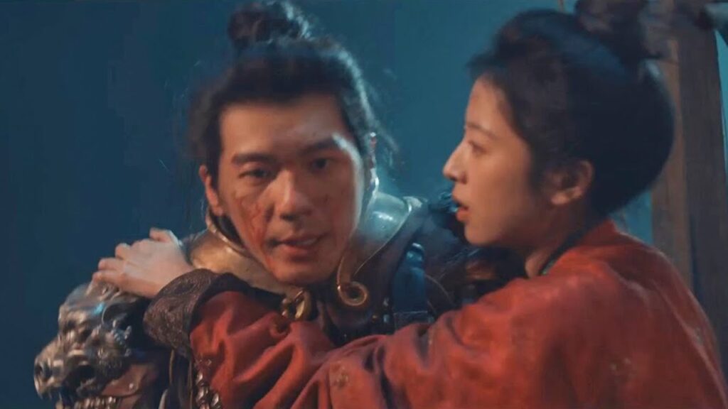 بين ألسنة النار وصيحات الموت تقف البطلة كجدارٍ من نور لتحمي البطل من الفوضى العارمة💕من “نصل السلام” بين ألسنة النار وصيحات الموت تقف البطلة كجدارٍ من نور لتحمي البطل من الفوضى العارمة💕من "نصل السلام"