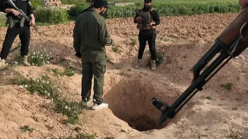 سوريا: العثور على نفق يمتد من حمص إلى لبنان - Mosaique FM