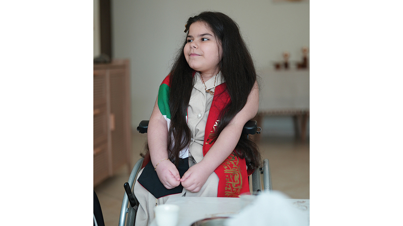 رسالة &laquo;جولي&raquo; حظيت بتفاعل لافت. تصوير: محمد المجدلاوي