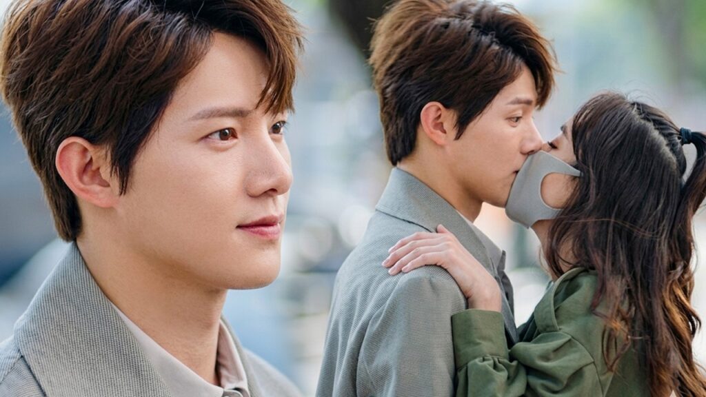 في كل مرة يحاول ان يسيطر على مشاعره , هي تبادر ❤️( الجمال القبيح  )