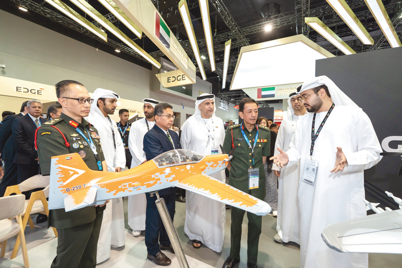 1240 زائراً لجناح الدولة في اليوم الثالث من معرض «DSA 2026»