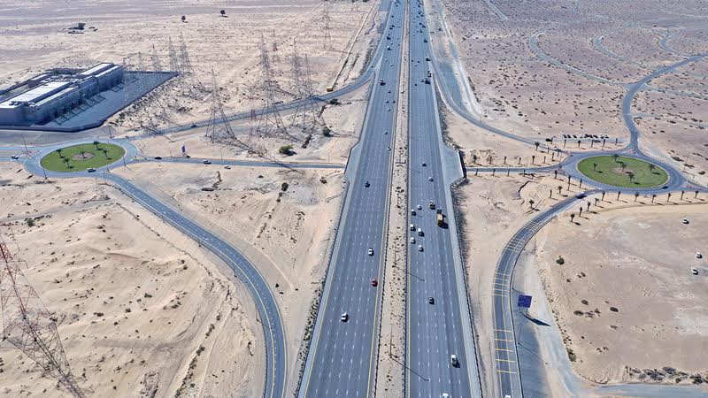 إنشاء تقاطعات بين طُرُق "الشيخ زايد" و"الإمارات" و"محمد بن زايد" لتسريع حركة السير