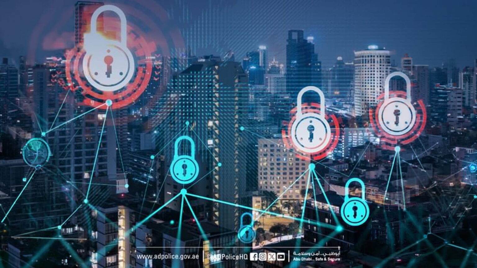 شرطة أبوظبي تحذر من حسابات وهمية لترويج خدمات وعروض وعقارات مزيفة