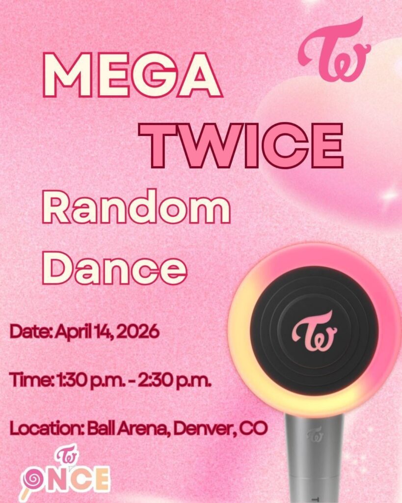 TWICE Denver Ball Arena 14 أبريل مسرحية رقصات عشوائية